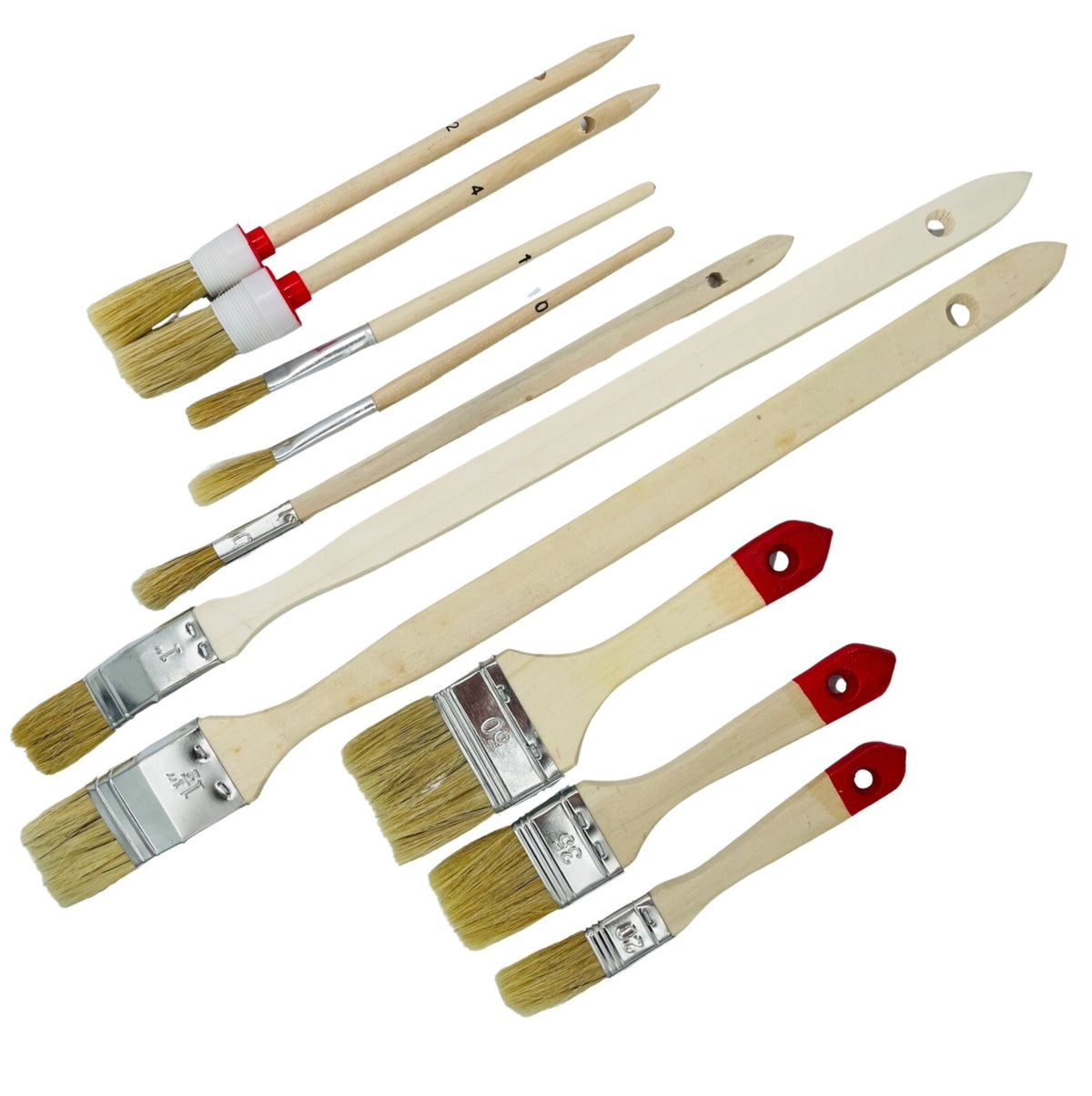 10 - teiliges Pinsel Set in – Produktbild von Derendo