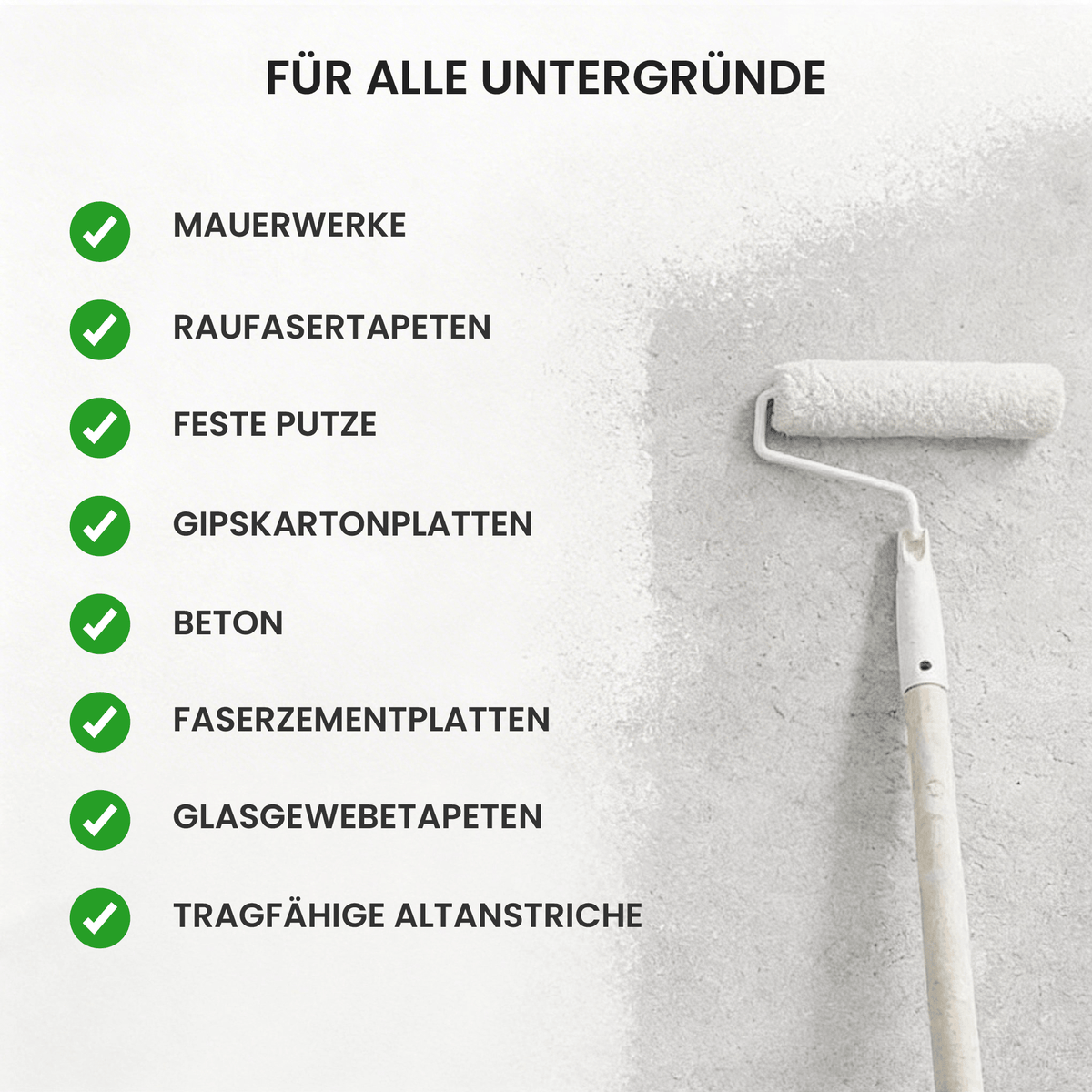Derendo Anti Schimmelfarbe - Wandfarbe gegen Schimmel Langzeitschutz in 1 Liter – Produktbild von Derendo