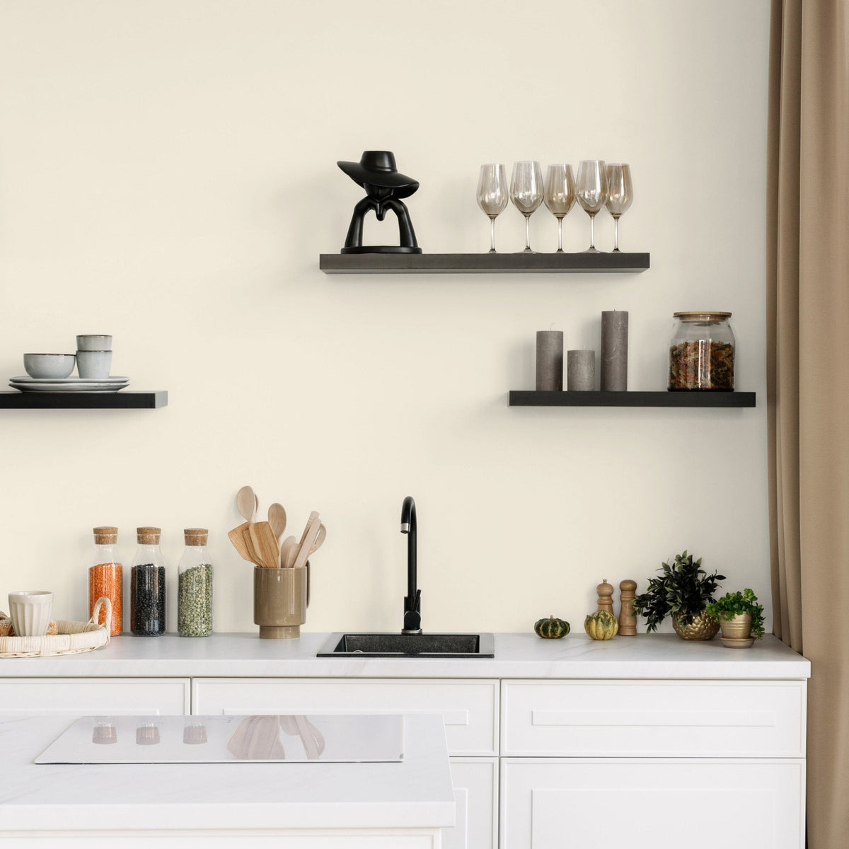 Derendo Exklusive Wandfarbe Sandiges Elfenbein in 5l – Produktbild von Derendo