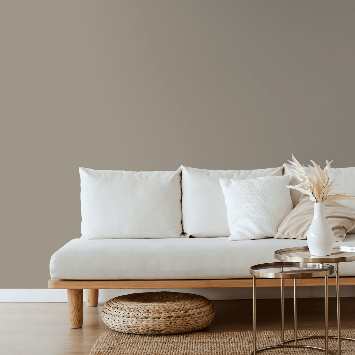 Derendo Exklusive Wandfarbe Taupe in 2.5l – Produktbild von Derendo
