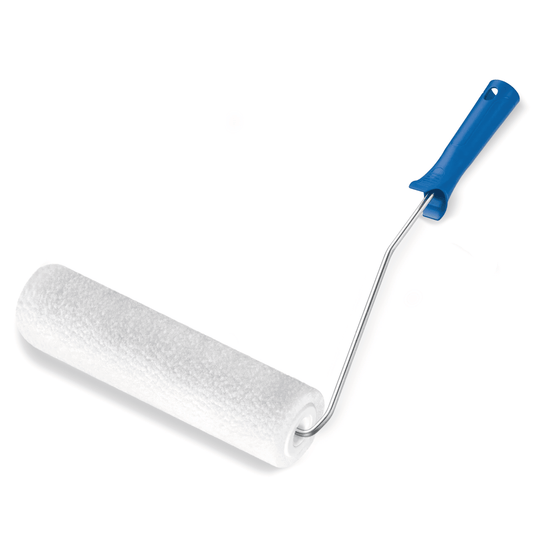 Derendo® Farbwalze MagicFelt 10 cm – für hochwertige Lack- & Rostschutzbeschichtungen Kleinflächenwalze in – Produktbild von Derendo