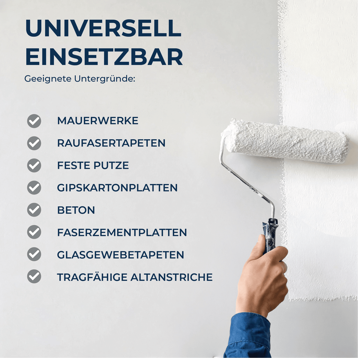 Derendo Wandfarbe Latexfarbe Cookie Matt abwaschbar in 10 Liter – Produktbild von Derendo