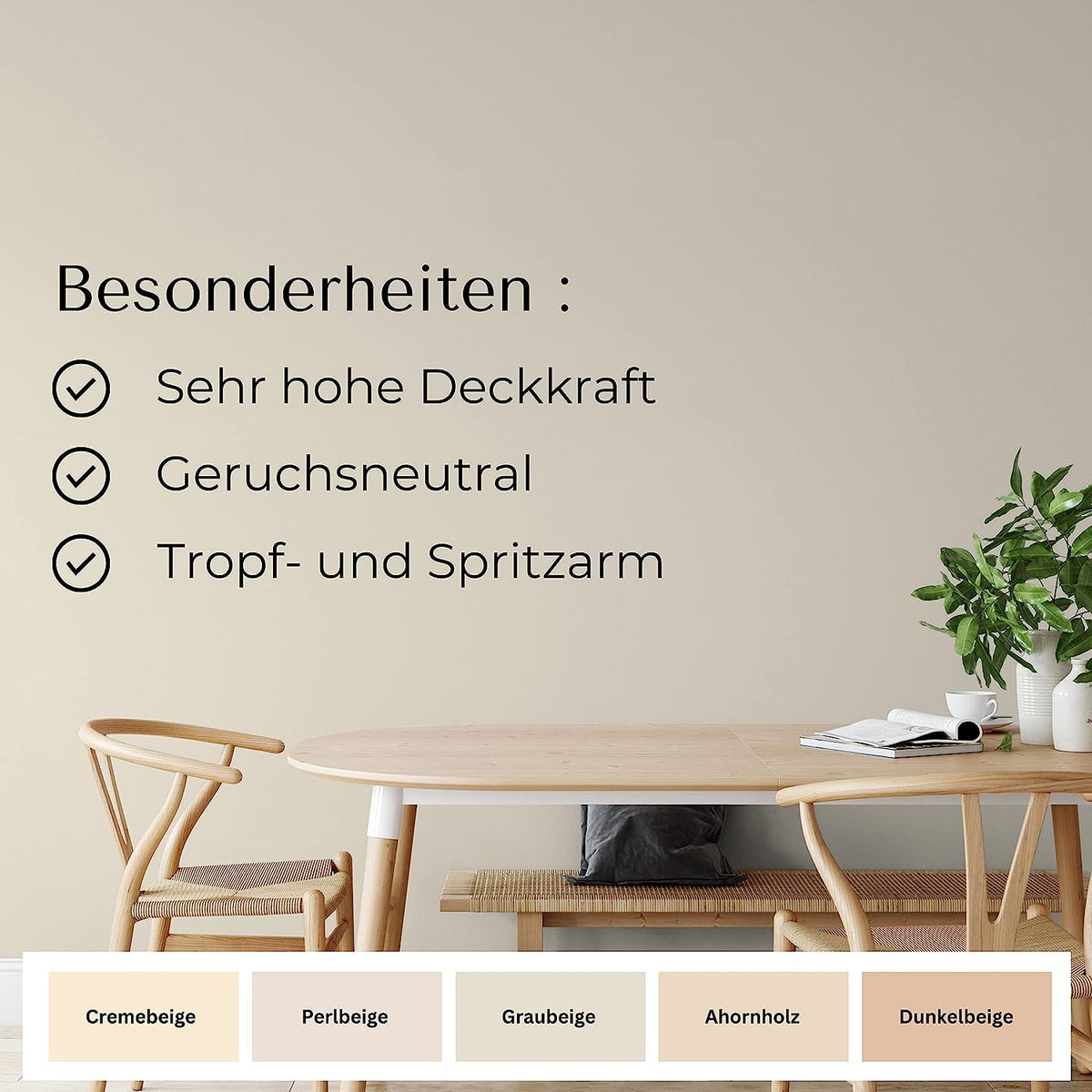 Fühl Dich Wohl Wandfarbe Graubeige in 10 Liter – Produktbild von Derendo