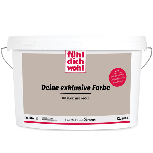 Fühl Dich Wohl Wandfarbe Cappuccino in 10 Liter – Produktbild von Derendo