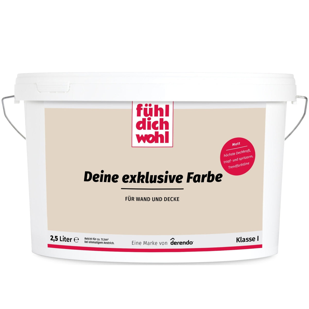 Fühl Dich Wohl Wandfarbe Cookie - 4251604911902 - Derendo
