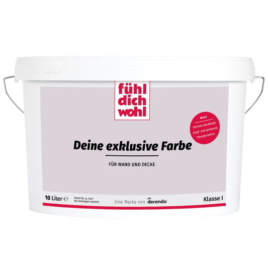 Fühl Dich Wohl Wandfarbe Flieder in 10 Liter – Produktbild von Derendo