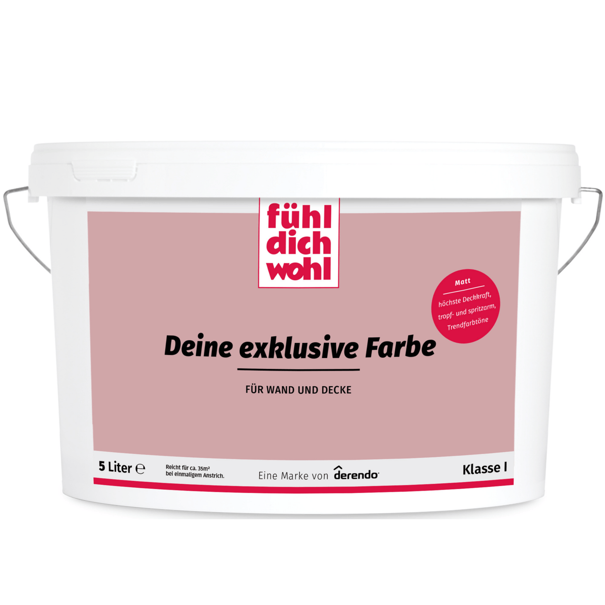 Fühl Dich Wohl Wandfarbe Kirschblüte in 5 Liter – Produktbild von Derendo
