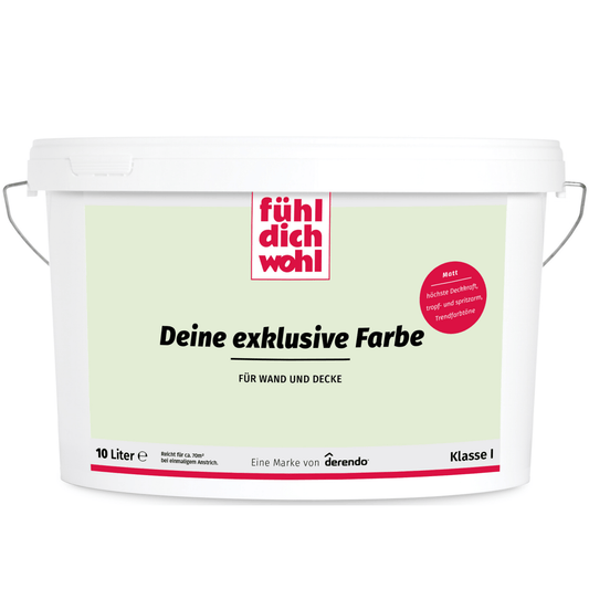 Fühl Dich Wohl Wandfarbe Pastellgrün in 10 Liter – Produktbild von Derendo