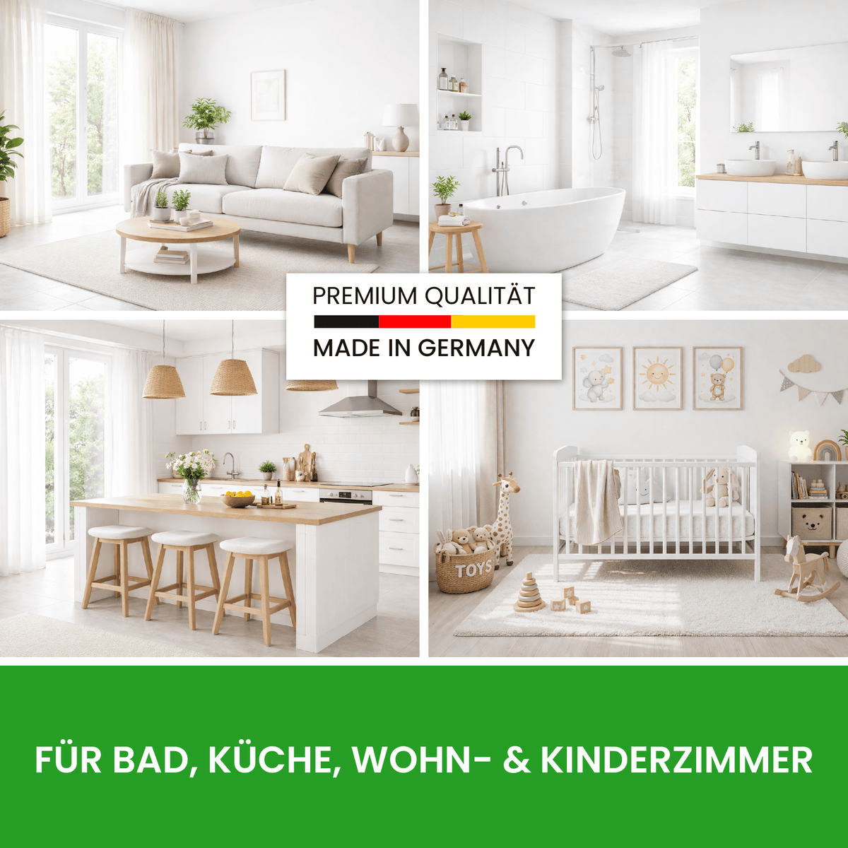 Schimmel-Set mit Anti-Schimmelfarbe, Schimmelentferner & Isolierspray in Schimmelset 10 Liter – Produktbild von Derendo